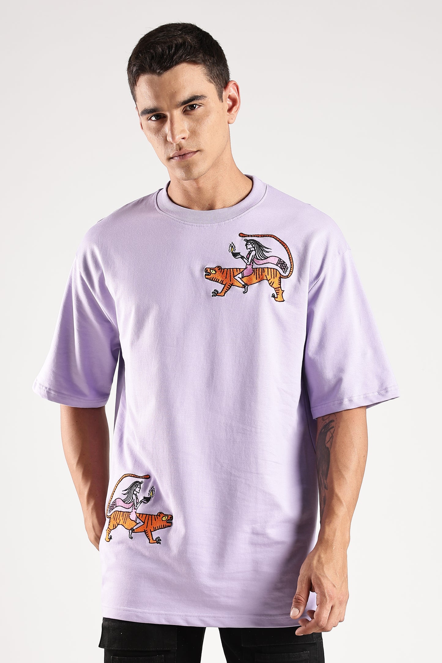 Embroidered Devi T-Shirt