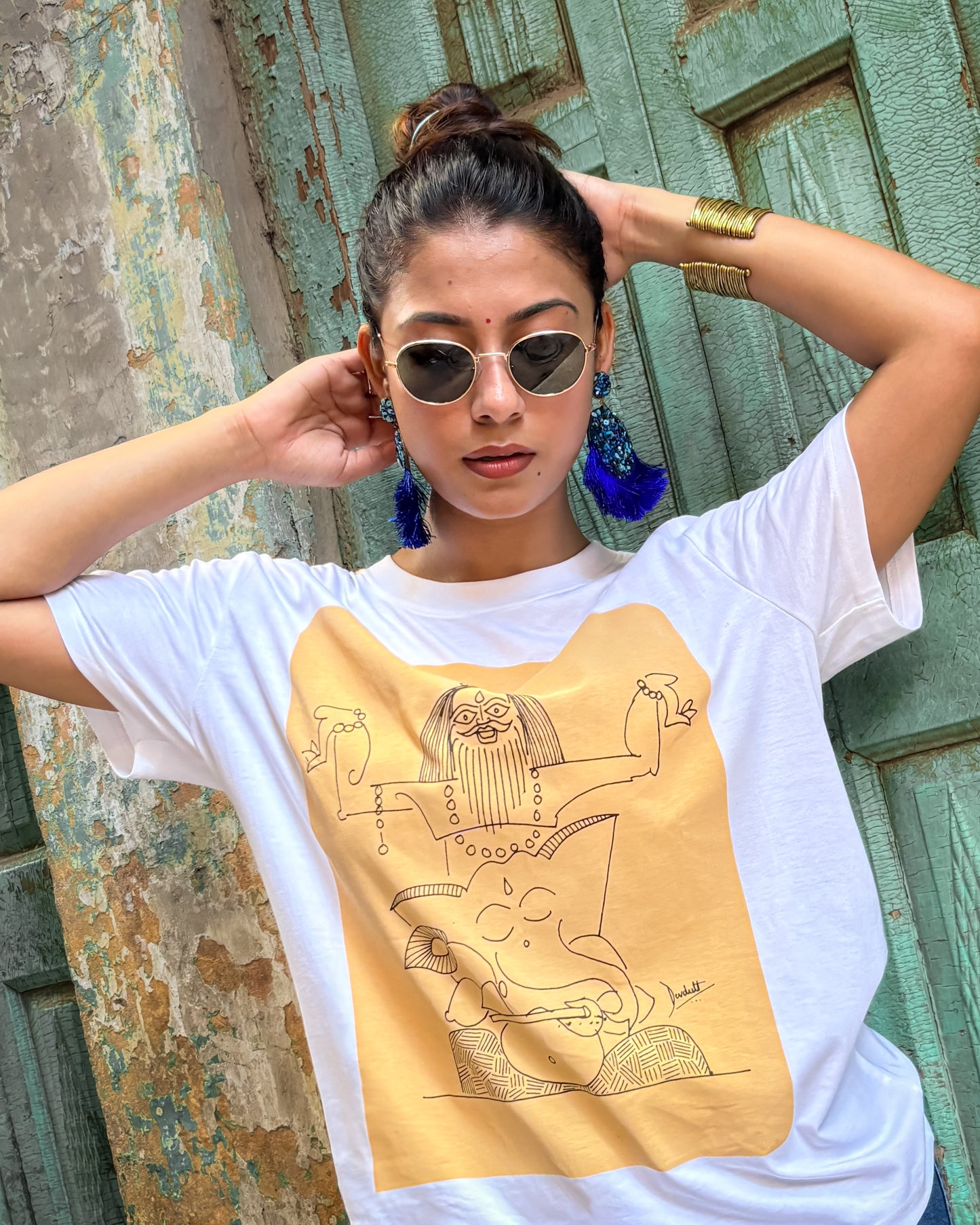 The Pen of Wisdom T-SHIRT - Devdutt