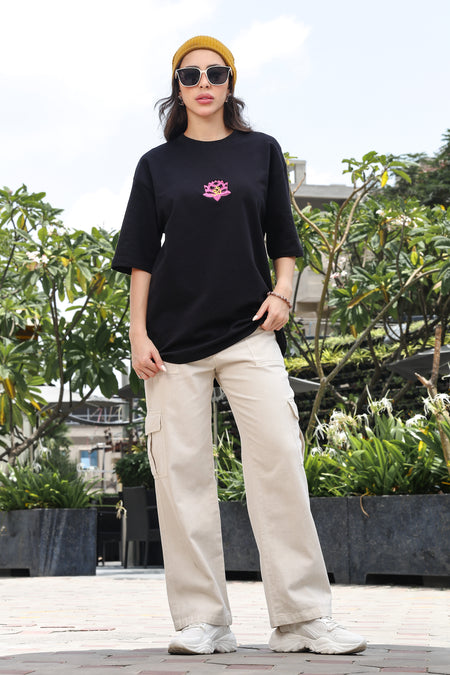 Embroidered Mandala T-Shirt