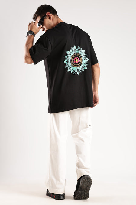 Embroidered Mandala T-Shirt
