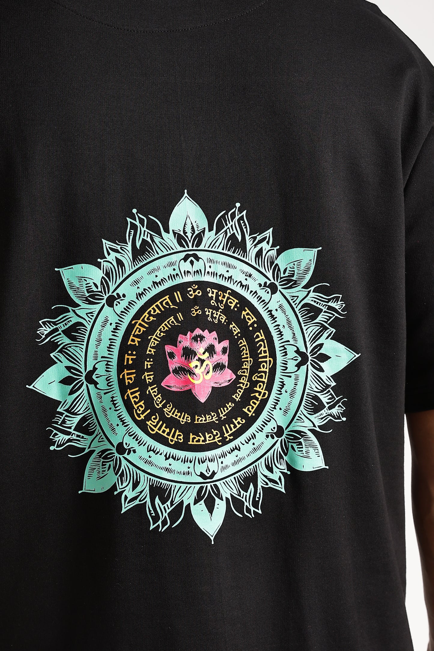 Embroidered Mandala T-Shirt