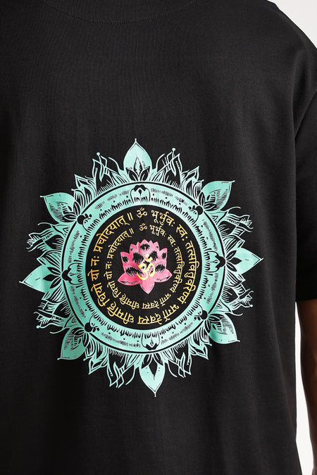 Embroidered Mandala T-Shirt