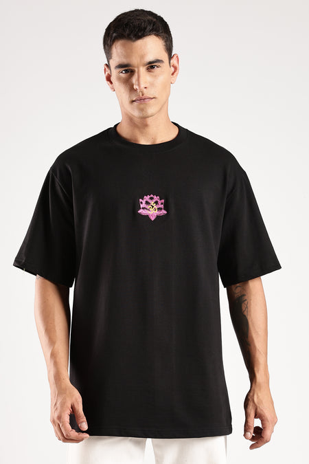 Embroidered Mandala T-Shirt