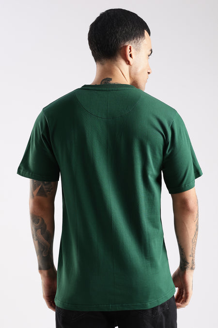 Eternal Bloom- Embroidered Kamal T-Shirt