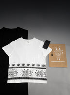 Men at Night t-shirt by Anahat — model close-up