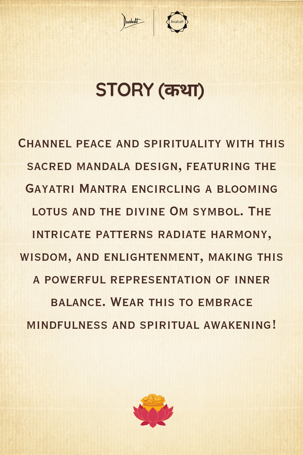 Mandala- Embroidered