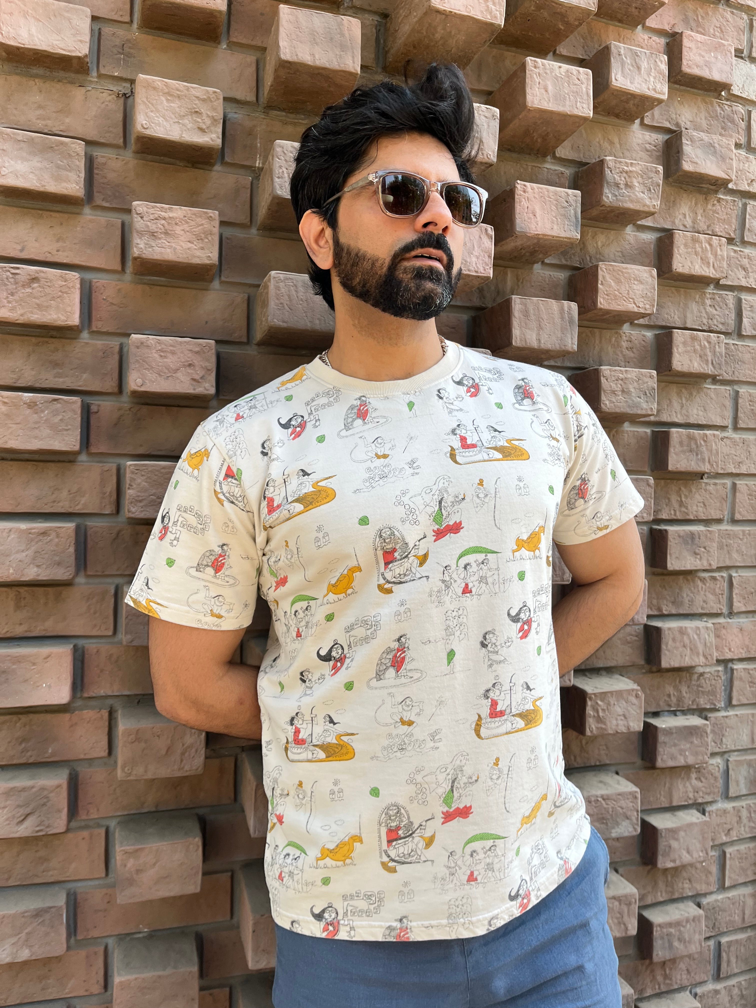 Ram Leela Ramayana t-shirt by Anahat — Lord Ram inspired design front