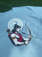 Arjuna t-shirt by Anahat — model lifestyle photoshoot