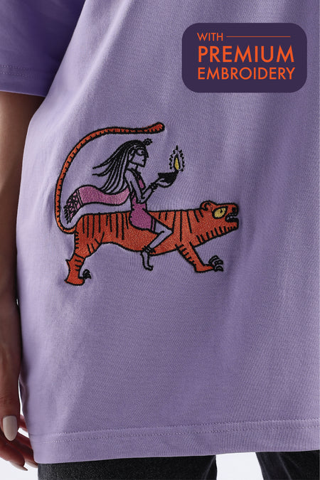 Embroidered Devi T-Shirt