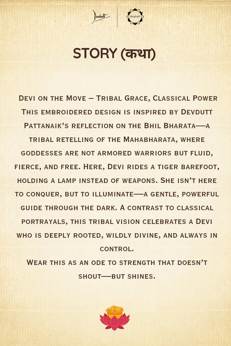 Devi- Embroidered