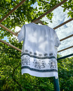 Men at Night t-shirt by Anahat — back view of artwork