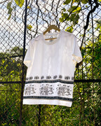 Men at Night t-shirt by Anahat — model wearing, front view