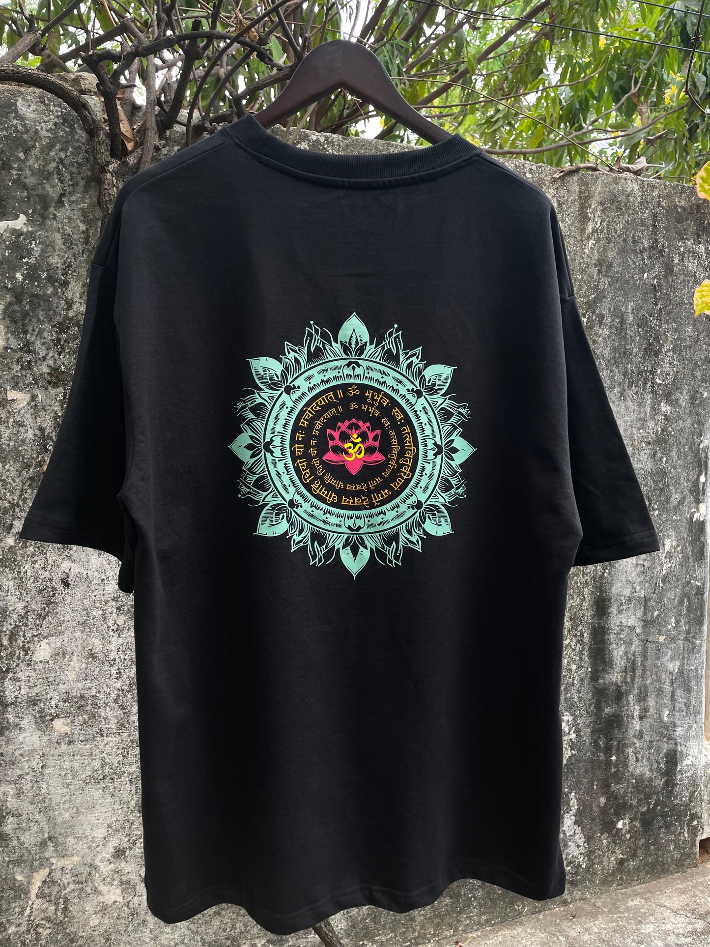 Embroidered Mandala T-Shirt - Anahaत